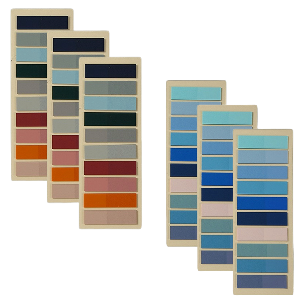 마다꾸미 인덱스 라벨 포스트잇 투명 마크 대용량 메모지 2종 x 3p 세트, 03 C타입, 1세트 8,500원