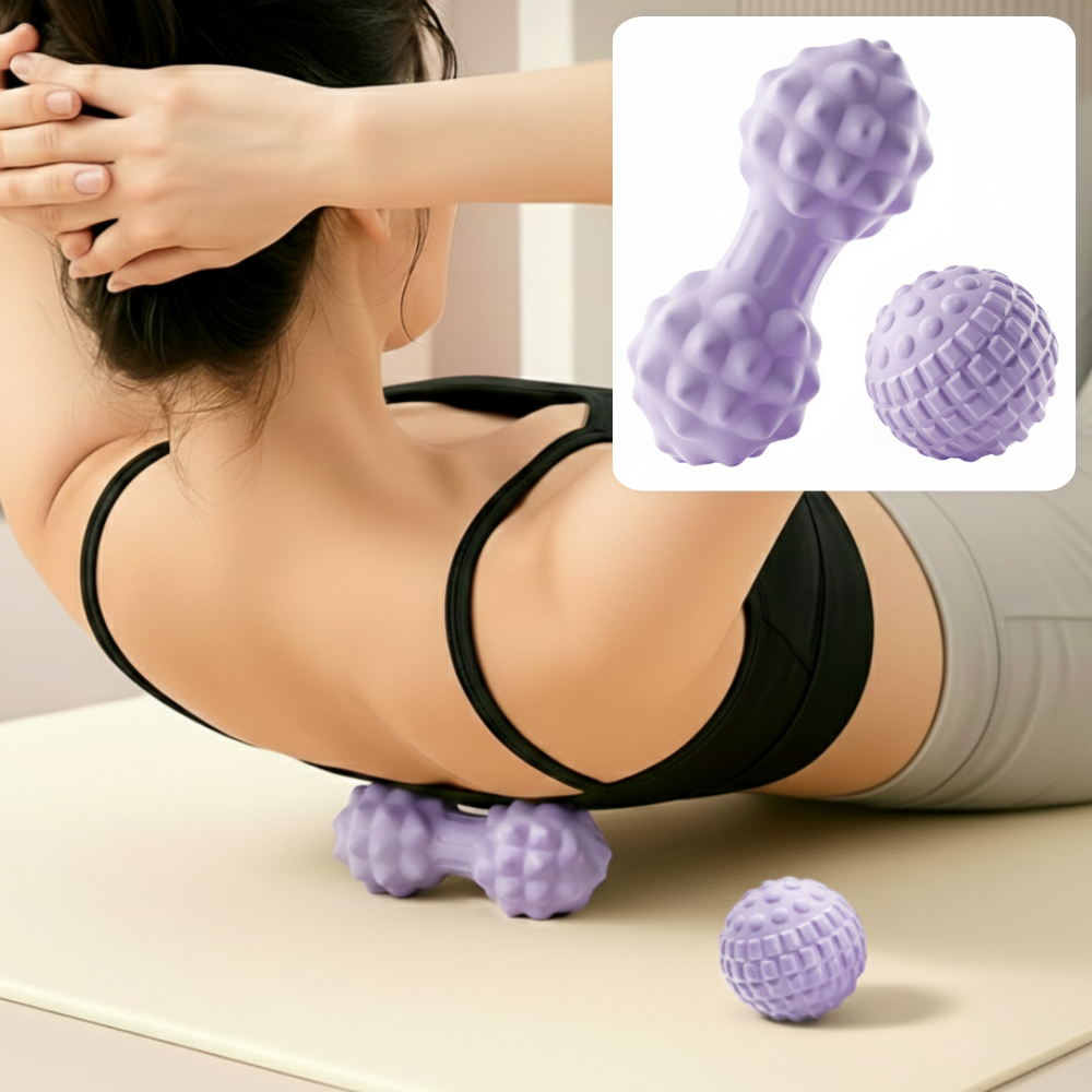 로아앤 셀프 지압 마사지 볼 2종 땅콩 싱글 8,600원