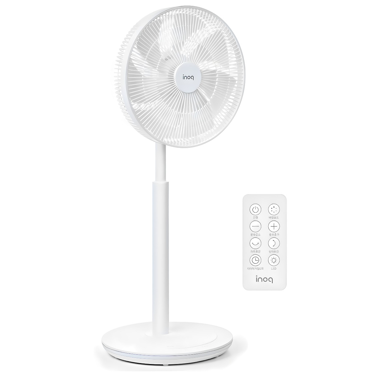 [무소음 초강력바람] 이노크아든 360도 입체회전 BLDC 무드등 무선 선풍기 14인치 209,000원