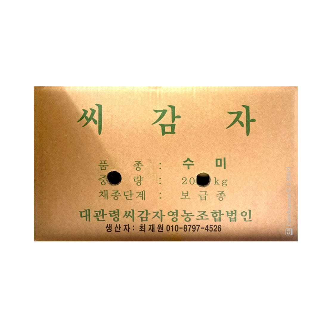 씨감자 강원도 대관령씨감자영농조합법인 정부보급종 두백 씨감자 20kg 정품씨감자 강원도 씨감자, 1개 57,000원