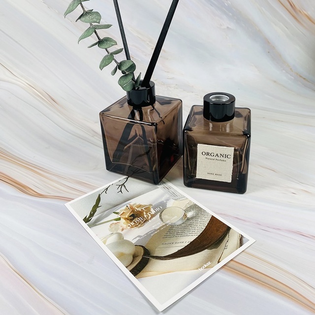 사각브라운 디퓨저용기, 1개, 140ml, 블랙캡 1,500원