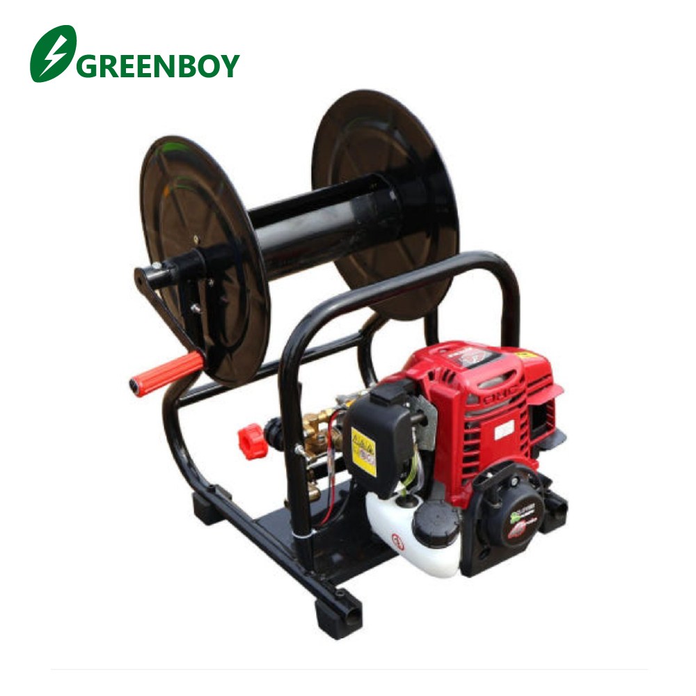 4행정 35.8cc 혼다 타입 엔진 동력 분무기 포터블 농약 살수기 살포기(호스릴탑재형) 198,000원