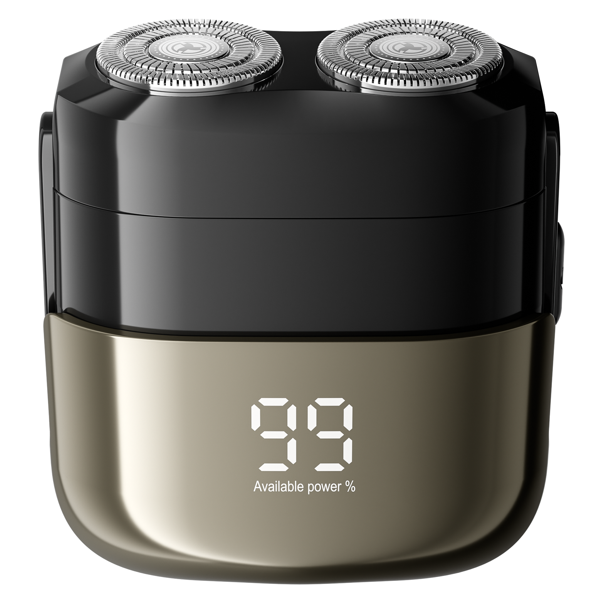 Purevia 휴대용 더블헤드 전기면도기 미니 전동 면도기 남자 여행용 충전식 생활방수 19,900원