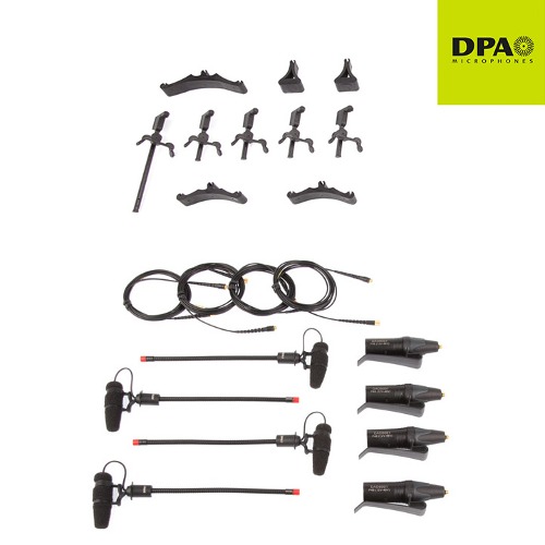 DPA 악기용 마이크 저감도 KIT-4099-DC-4C-C 세트 펠리컨케이스 미포함 [국내 DPA 공식파트너 정품] 4,236,000원