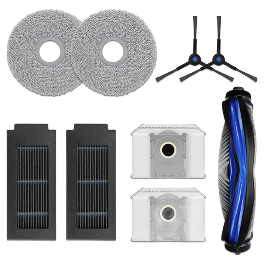 멋진공간 호환 에코백스 T50 프로 물걸레 2p + 필터 2p + 메인브러쉬 + 더스트백 2p + 사이드 브러쉬 2p 세트 17,780원