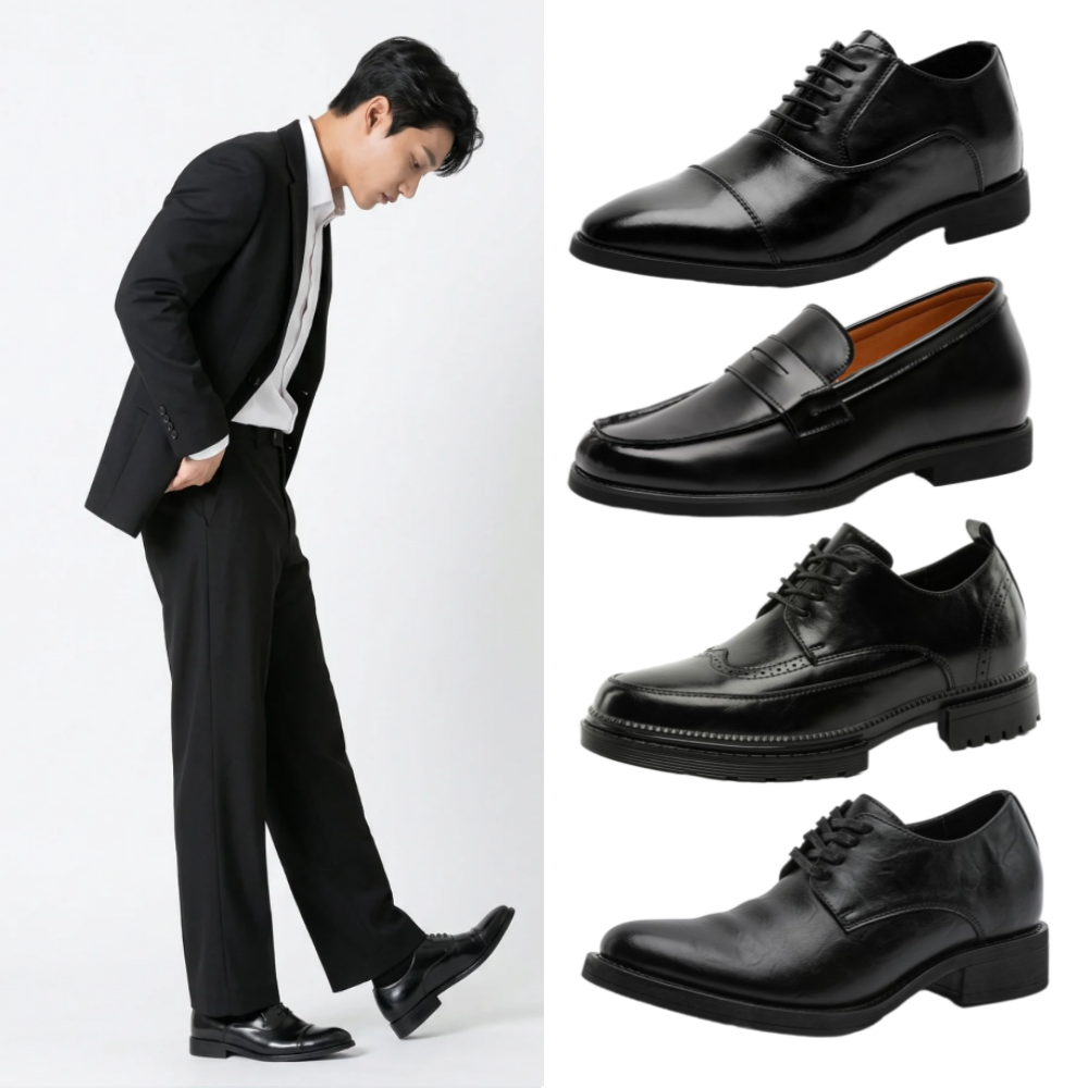 로버 남자구두 키높이 7cm 더비슈즈 로퍼 발편한 결혼식 페니 정장구두 캐주얼화 수제화 7종 48,900원