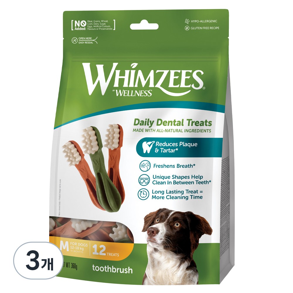 웰니스윔지스 네추럴 덴탈껌 밸류백 XXS 62,000원