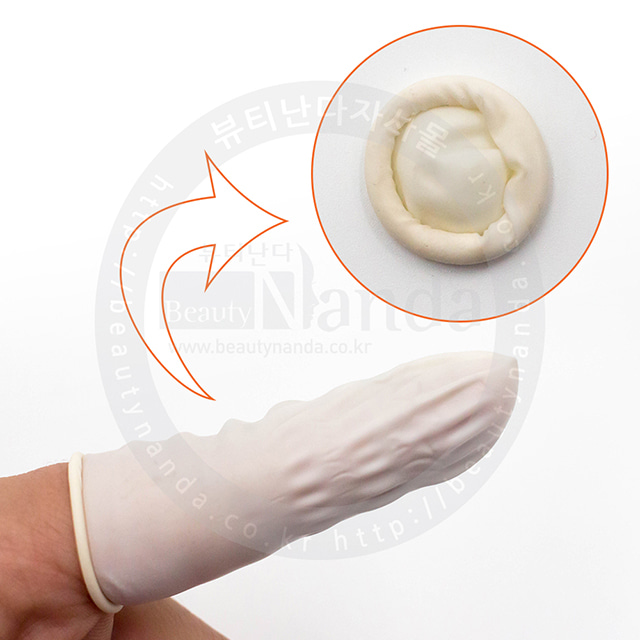 라텍스 핑거코트 500g 약 800개입 손가락 골무 장갑 반영구 재료 25,000원