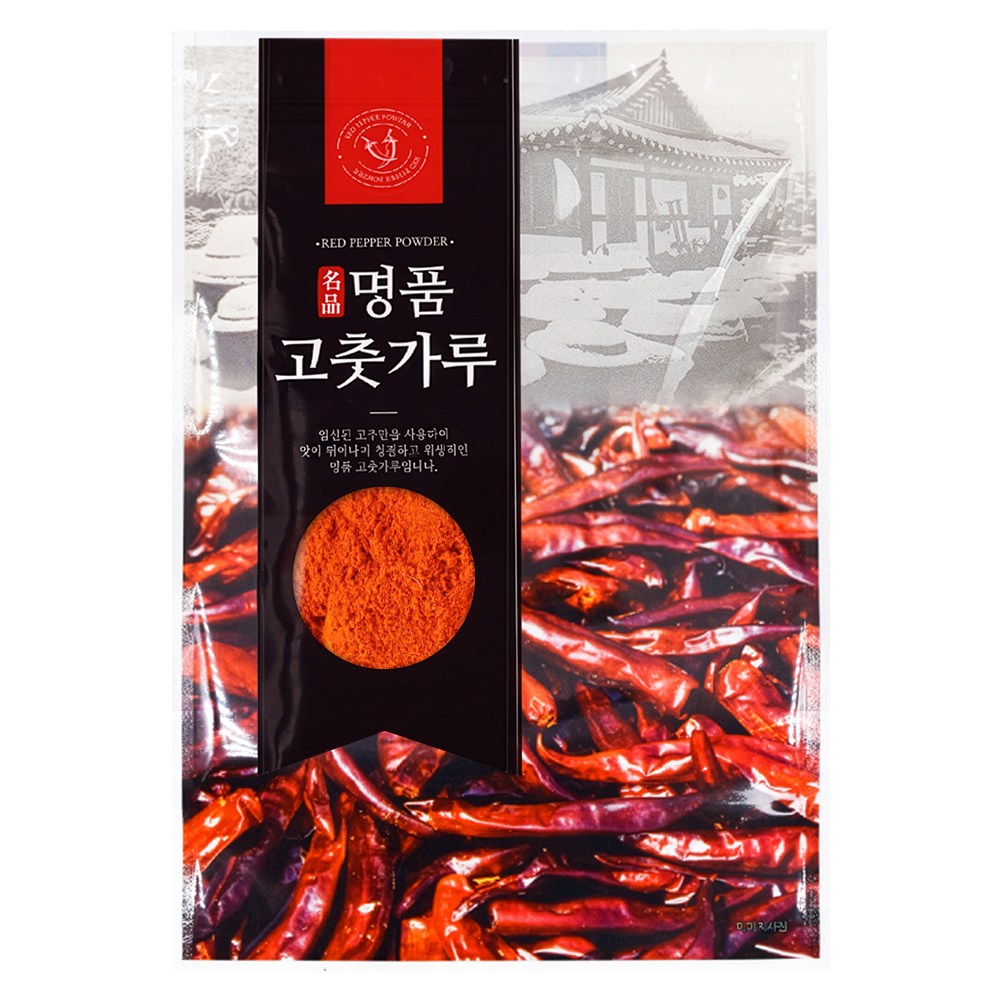 더옹달샘 A+++급 국산 고추가루 500g 고추장용 보통맛(꼭지제거), 1개, 500g 19,500원