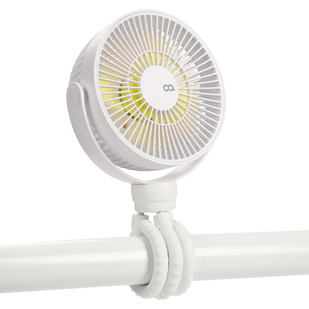 오아 라운드 멀티팬 휴대용 미니 소형 문어발 탁상용 유모차 선풍기, OFN-050WH, 화이트 24,800원