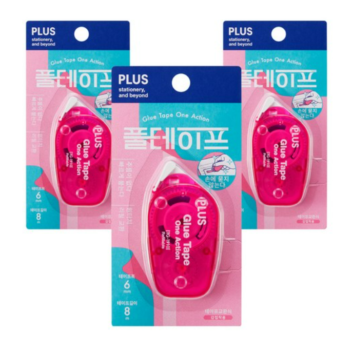 PLUS 풀테이프 원액션 TG-1910 6mm x 8m 32,390원