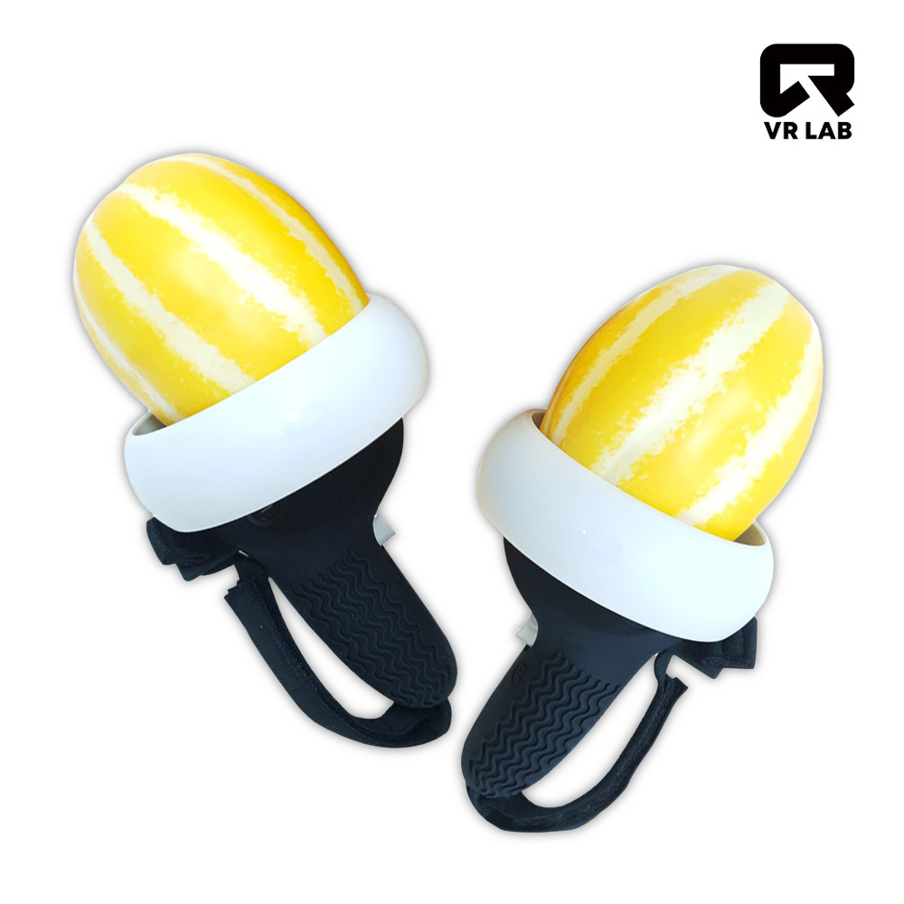 VR연구소 오큘러스 메타 퀘스트2 컨트롤러 실리콘 참외 그립 / 키위 그립 너클 가드 커버 헤일로 스트랩 19,880원