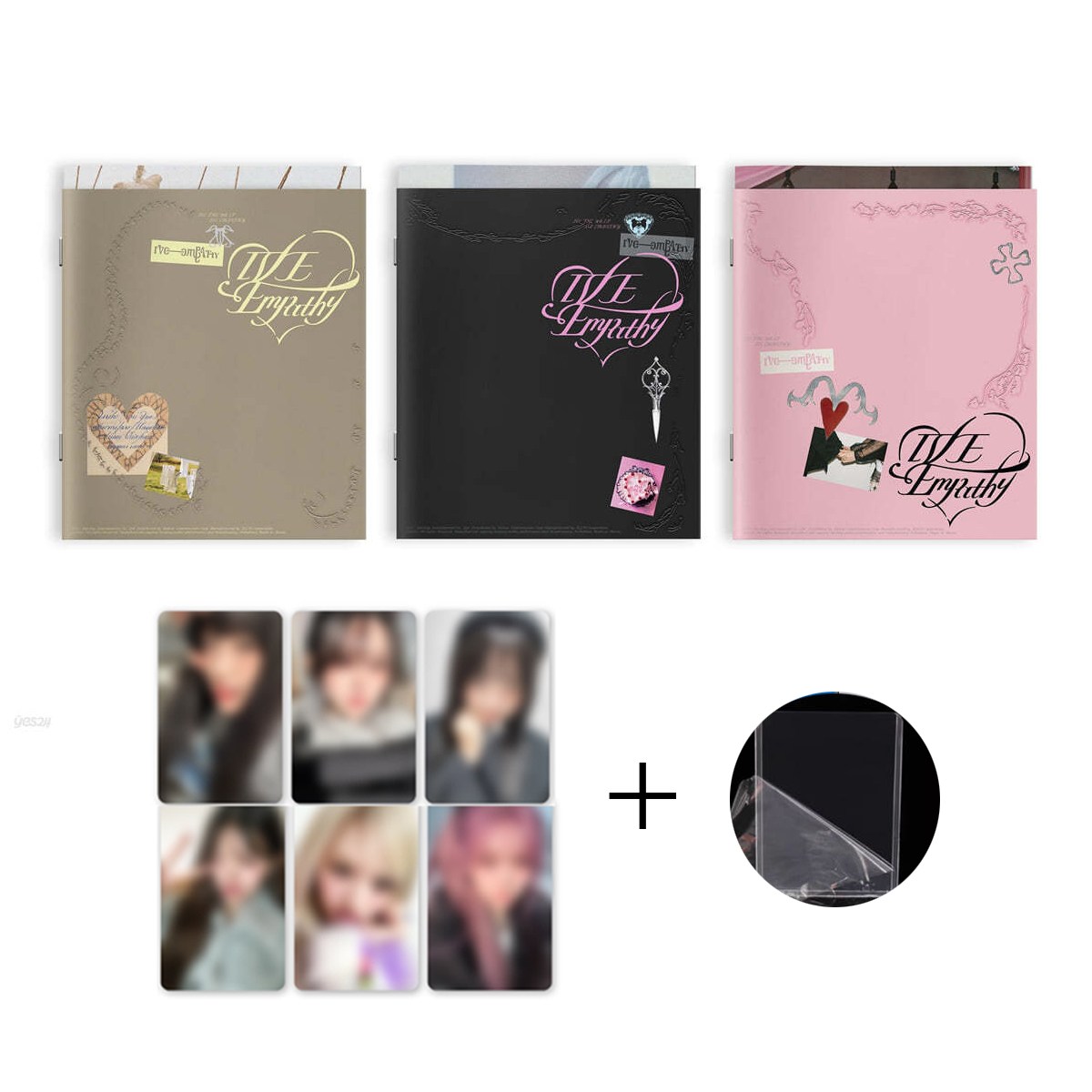 [공식특전:사웨1+탑로더GIFT]아이브 앨범  엠파시 레블하트 애티튜드 미니앨범 3집  정품 포카 포토카드 미공포 굿즈 사운드웨이브  (IVE EMPATHY) 특전포함 16,800원