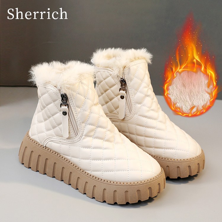 Sherrich 여성 방한부츠 보온 겨울 털부츠 235-245 8,900원