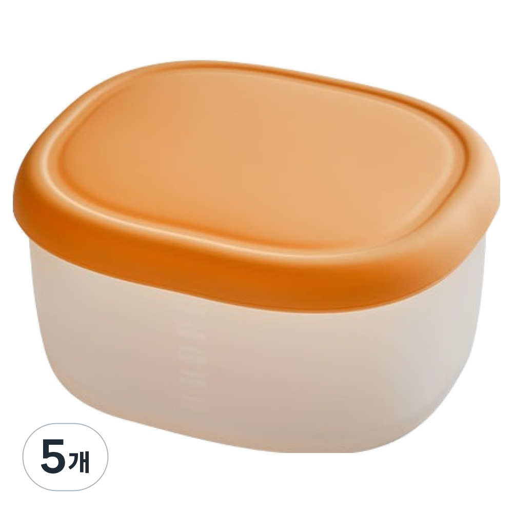 실리팟 실리콘 밀폐용기 살구라이트 대 148 x 120 x 70 mm 49,530원