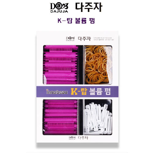 다주자 K-탑 볼륨펌 (뿌리볼륨) 헤어뽕 롯드 세트, 단일색상, 1세트 60,000원