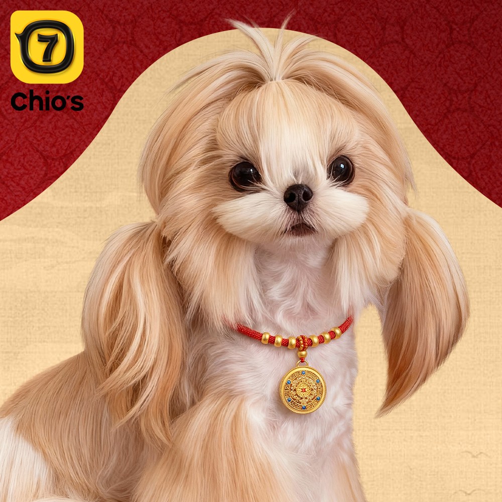 강아지인식표 애완용 행운 목걸이, 1개, 붉은색B 19,800원