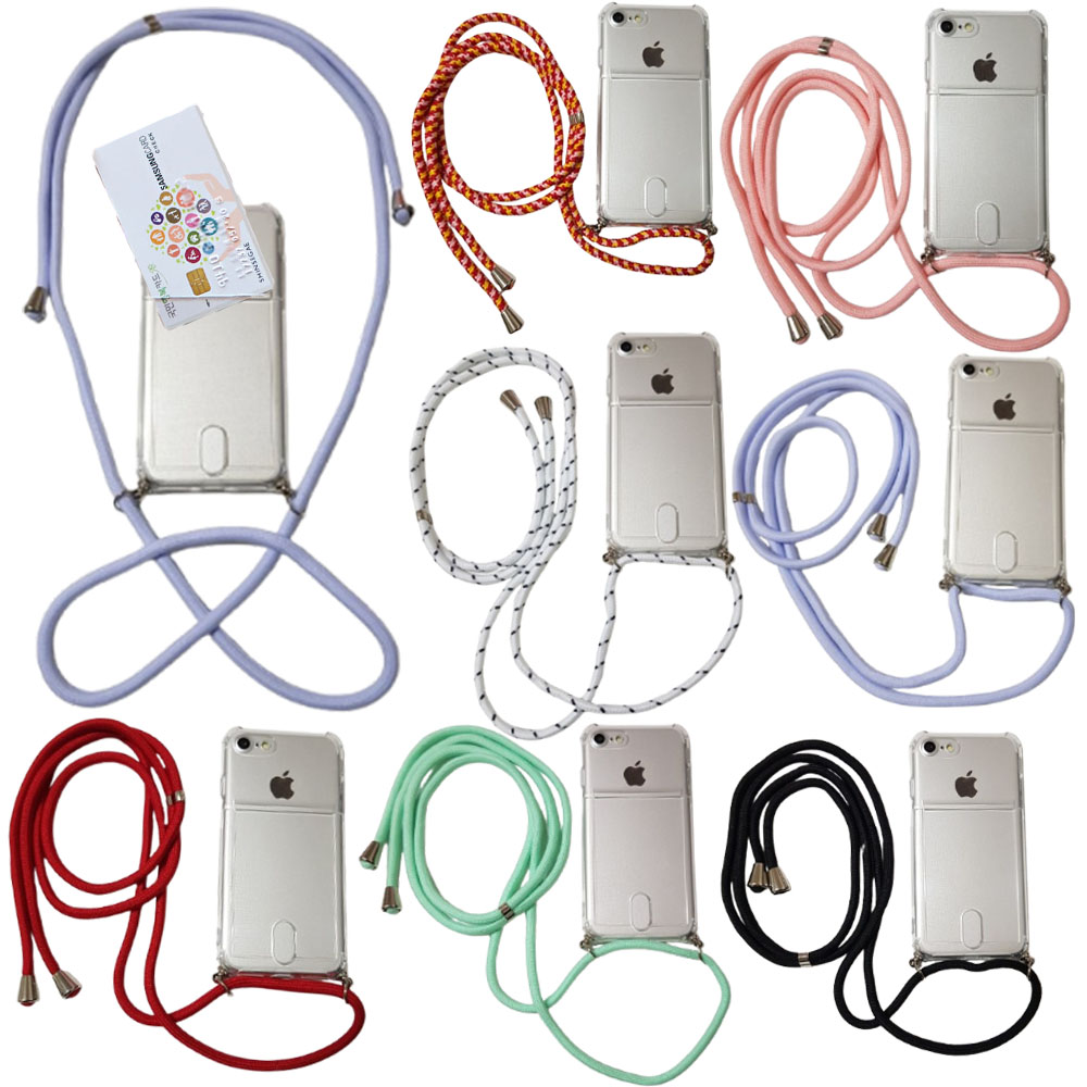 갤럭시 버디2 (M236)  휴대폰 카드수납 목걸이줄 스트랩줄 크로스백 어깨끈 투명 방탄 젤리 케이스 7,900원