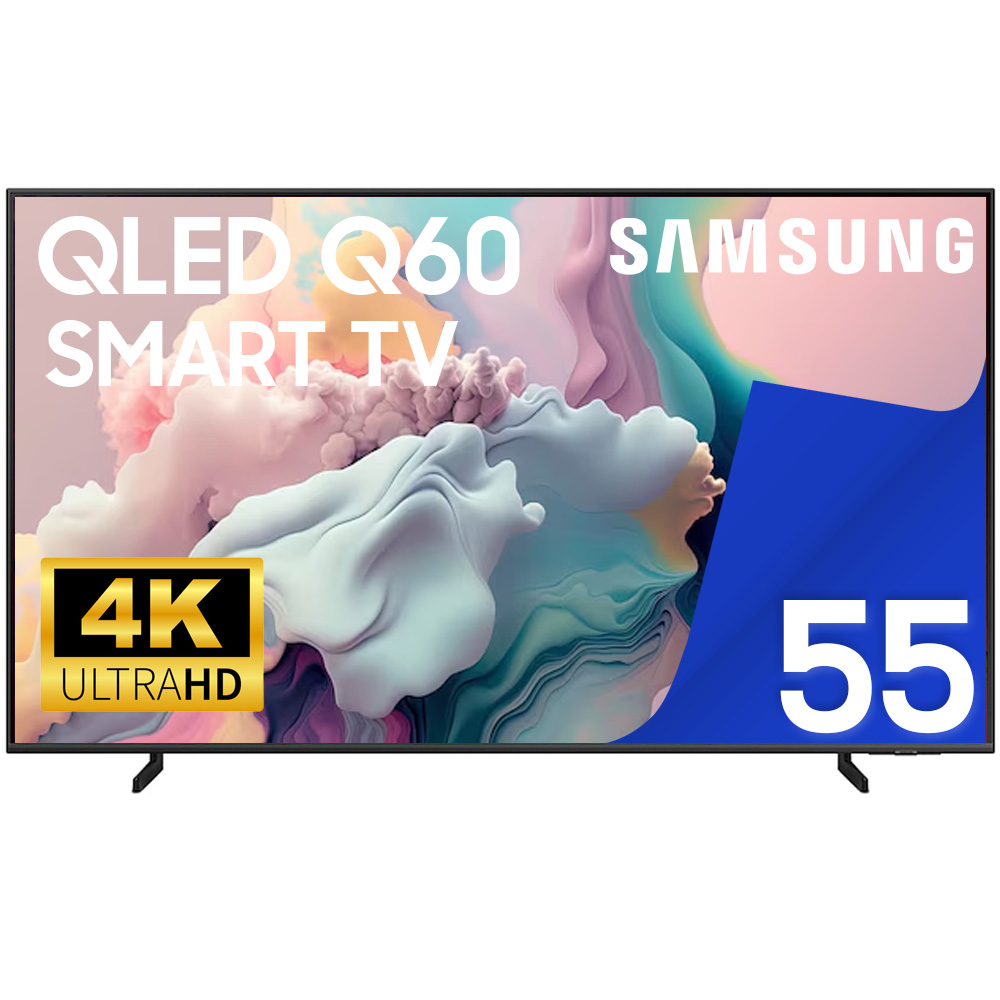삼성 TV 55Q60 QLED 4K 138cm(55인치) LED 스마트 티비 유튜브 넷플릭스 디즈니 미러링, 방문설치, 벽걸이형, 55Q60, 55형 629,000원