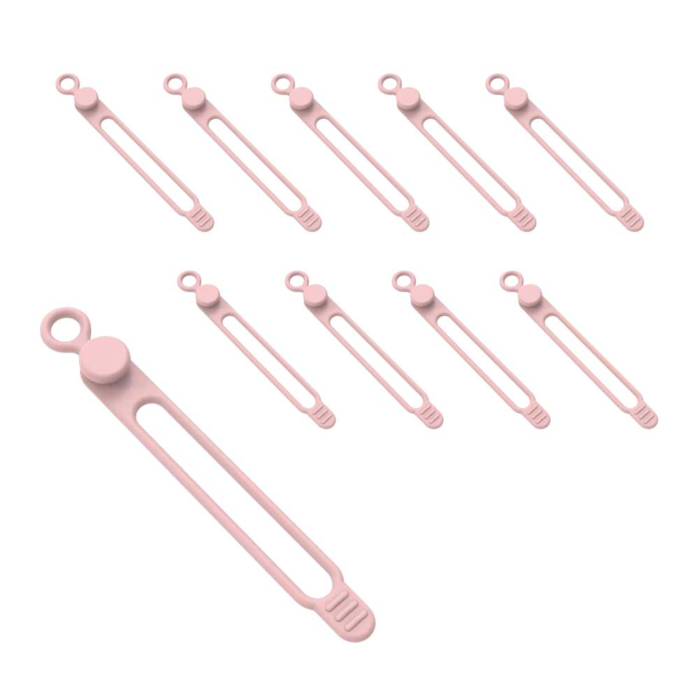 쥬롬 실리콘 케이블 타이 선 정리 홀더 2,850원