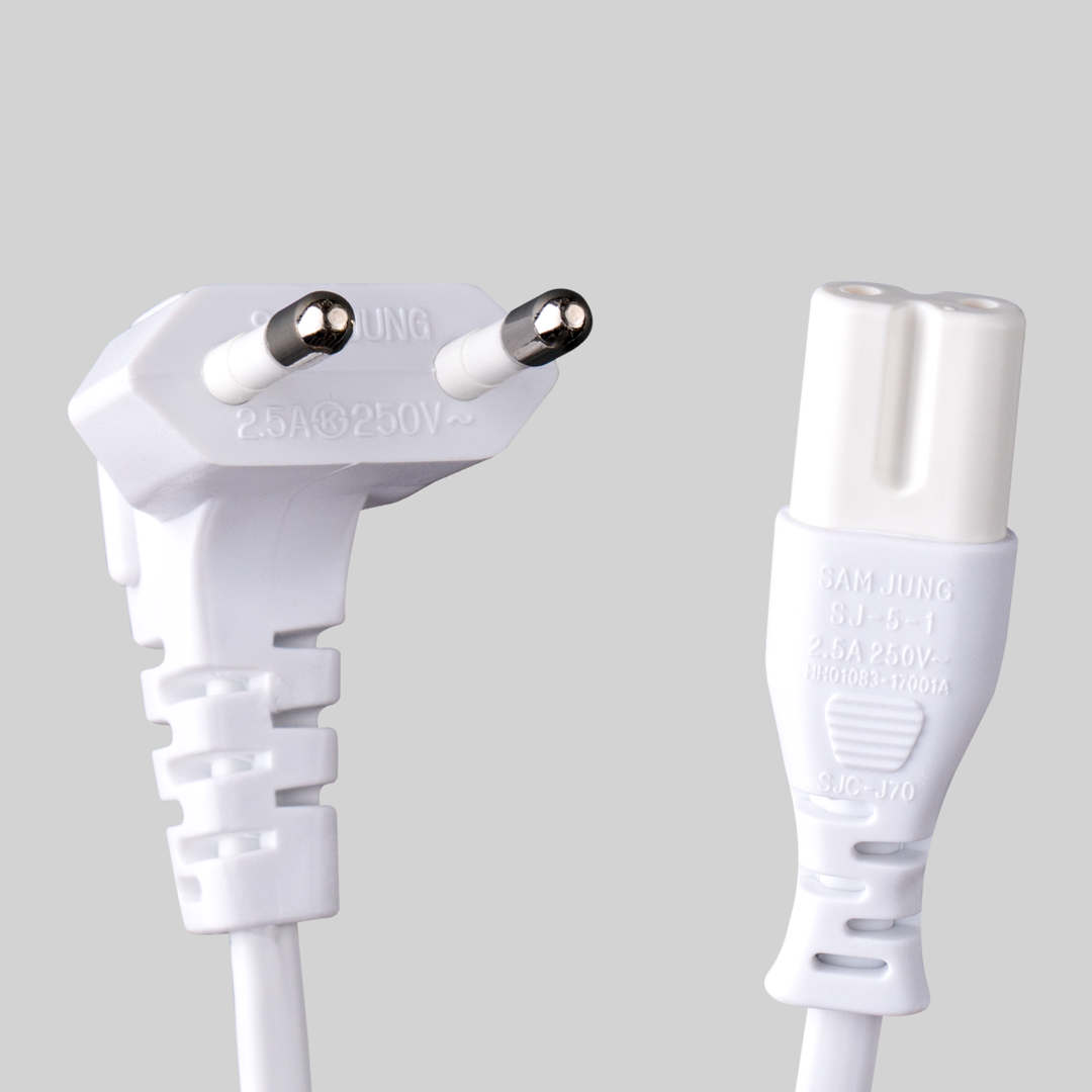 삼정 국산 AC 8자 백색 코드 케이블 화이트 9,200원