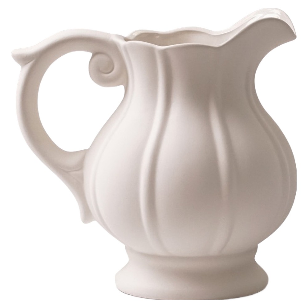 morningscent 엔틱 세라믹 인테리어 장식 아테네 저그 화병, 빈티지 화이트 15,900원