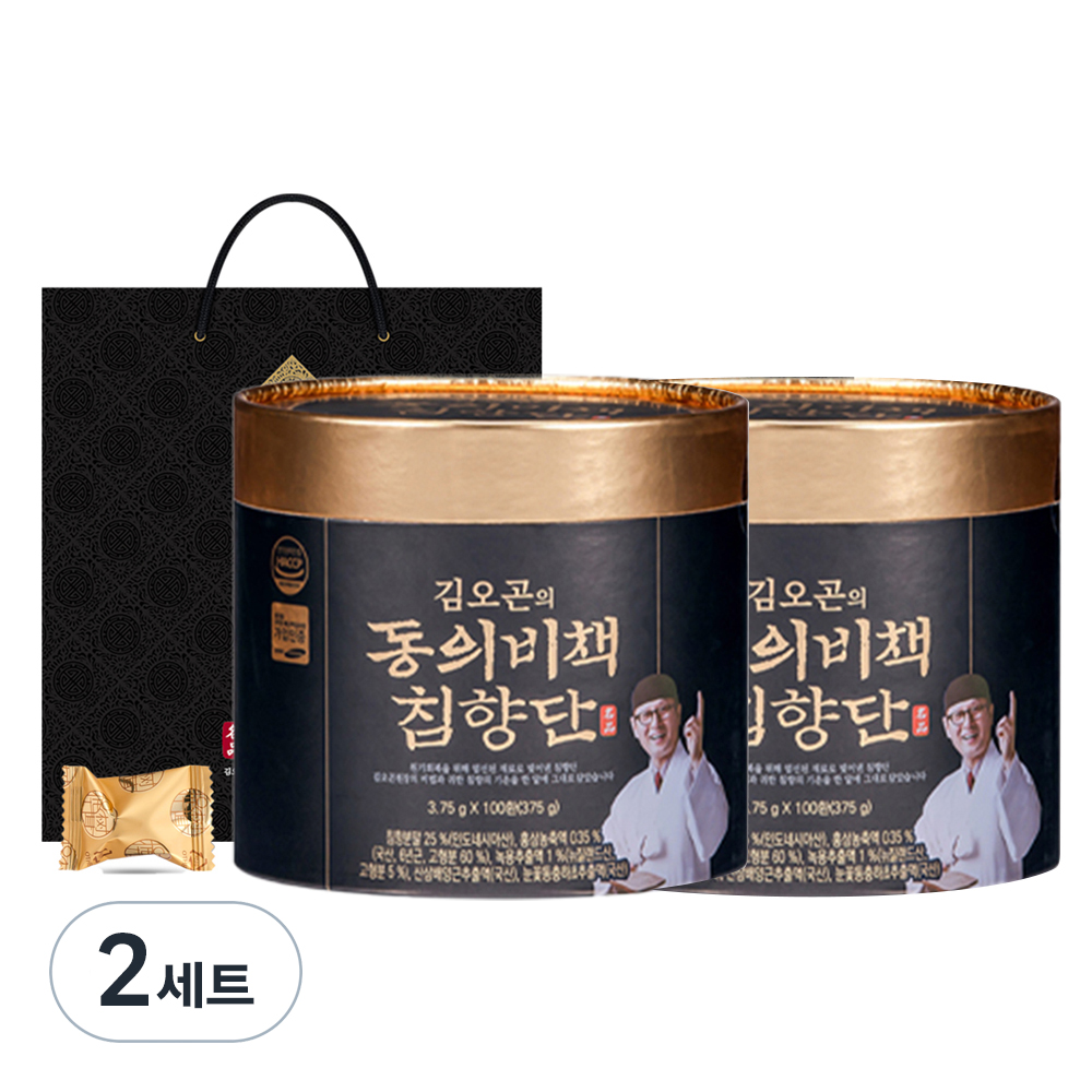 김오곤의 동의비책 침향단 100p + 쇼핑백, 없음/없음/없음, 2세트 169,660원