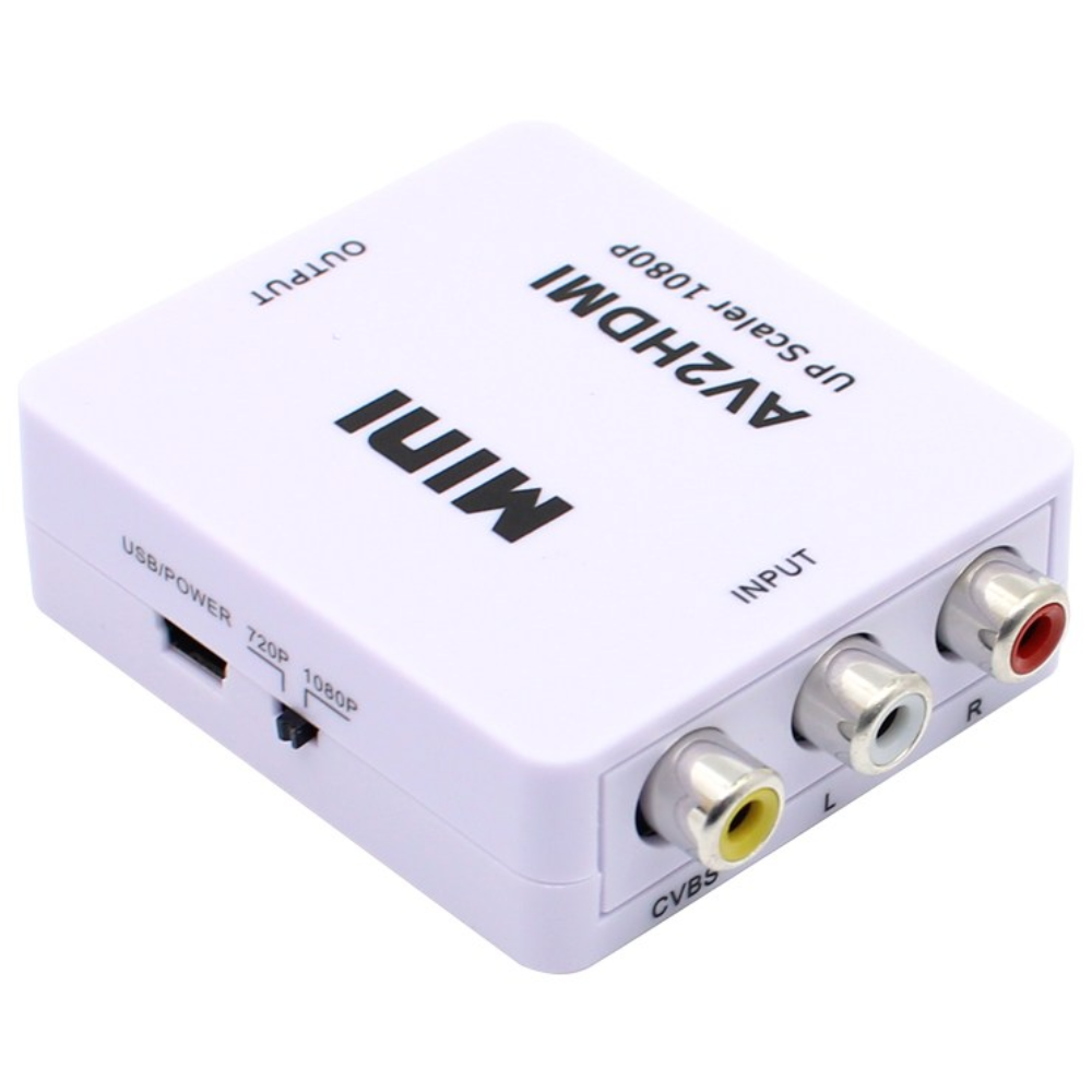 넥시 AV to HDMI 컨버터, NX-3RCAHD 화이트, 1개 15,000원