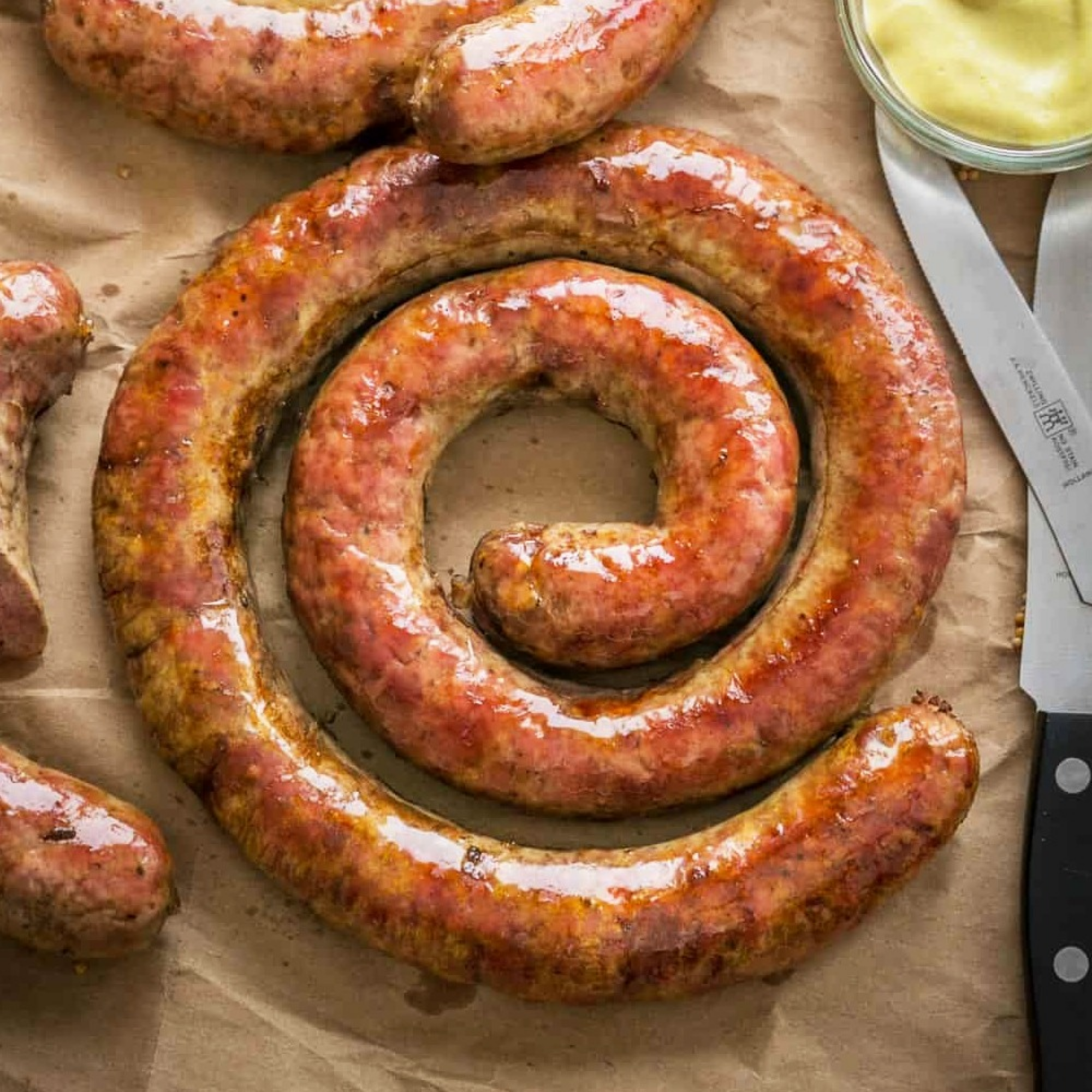 퀸주트 튜링어브랏부어스트 롤소세지 - 수제 통소세지 350g, 320g, 4개 34,840원