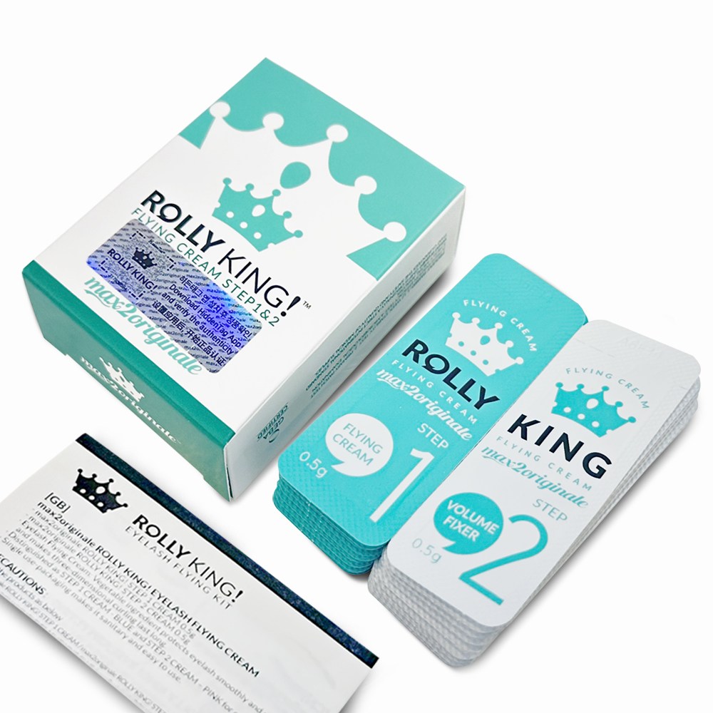 롤리킹 아이래쉬 플라잉 크림 세트 1제 0.5g + 2제 0.5g, 현재가 18,000원