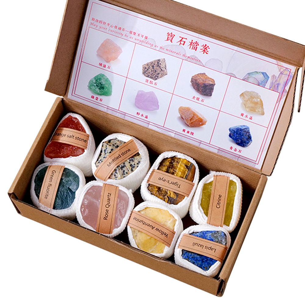 문구담 인테리어 교육용 광물 8종 세트, 1세트 35,000원