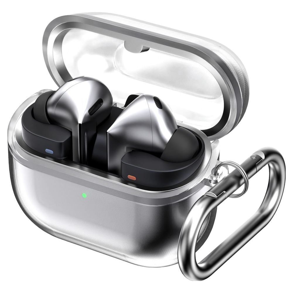 구스페리 갤럭시 버즈 하이브리드 클리어 젤리 카라버너 케이스, 투명, 1개, 버즈3 프로 / 3 / 3 FE 4,000원