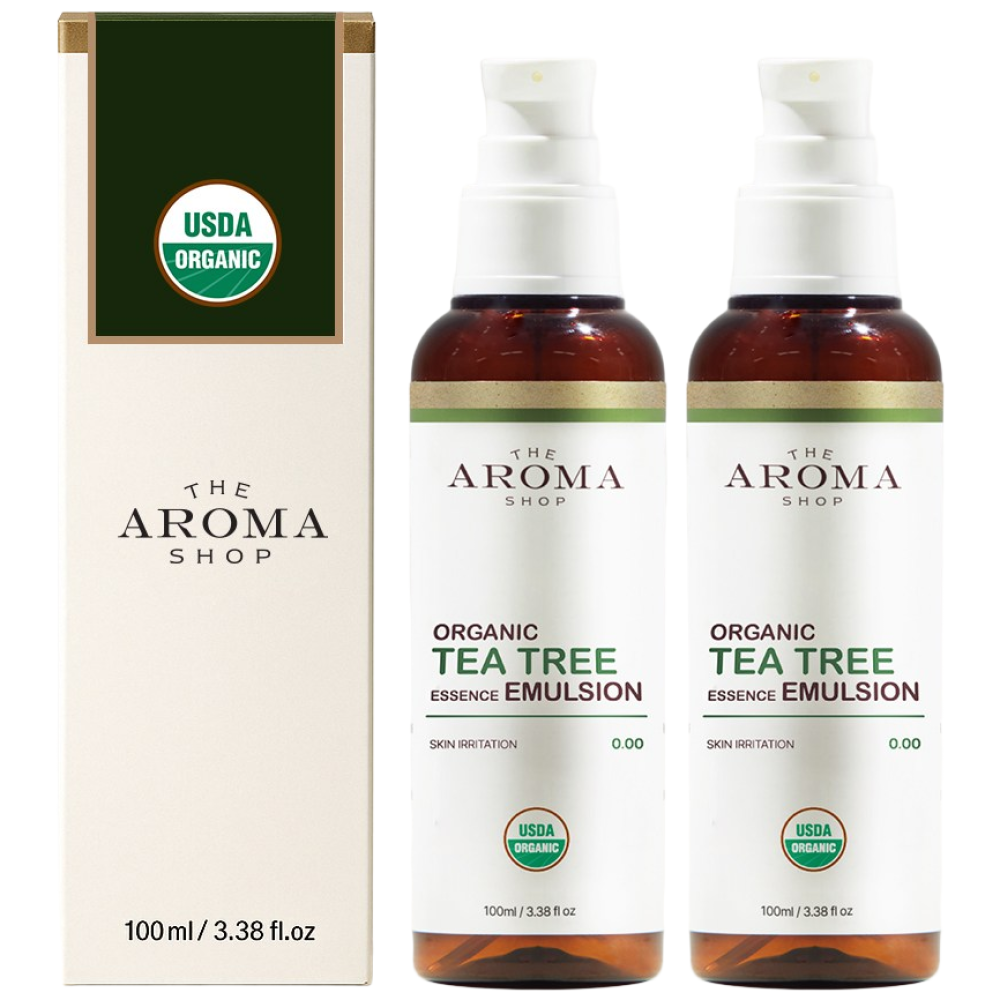 더아로마샵 오가닉 티트리 에센스 에멀전 100ml / 문제성 민감성 피부 모이스 수분 진정 케어 53,990원