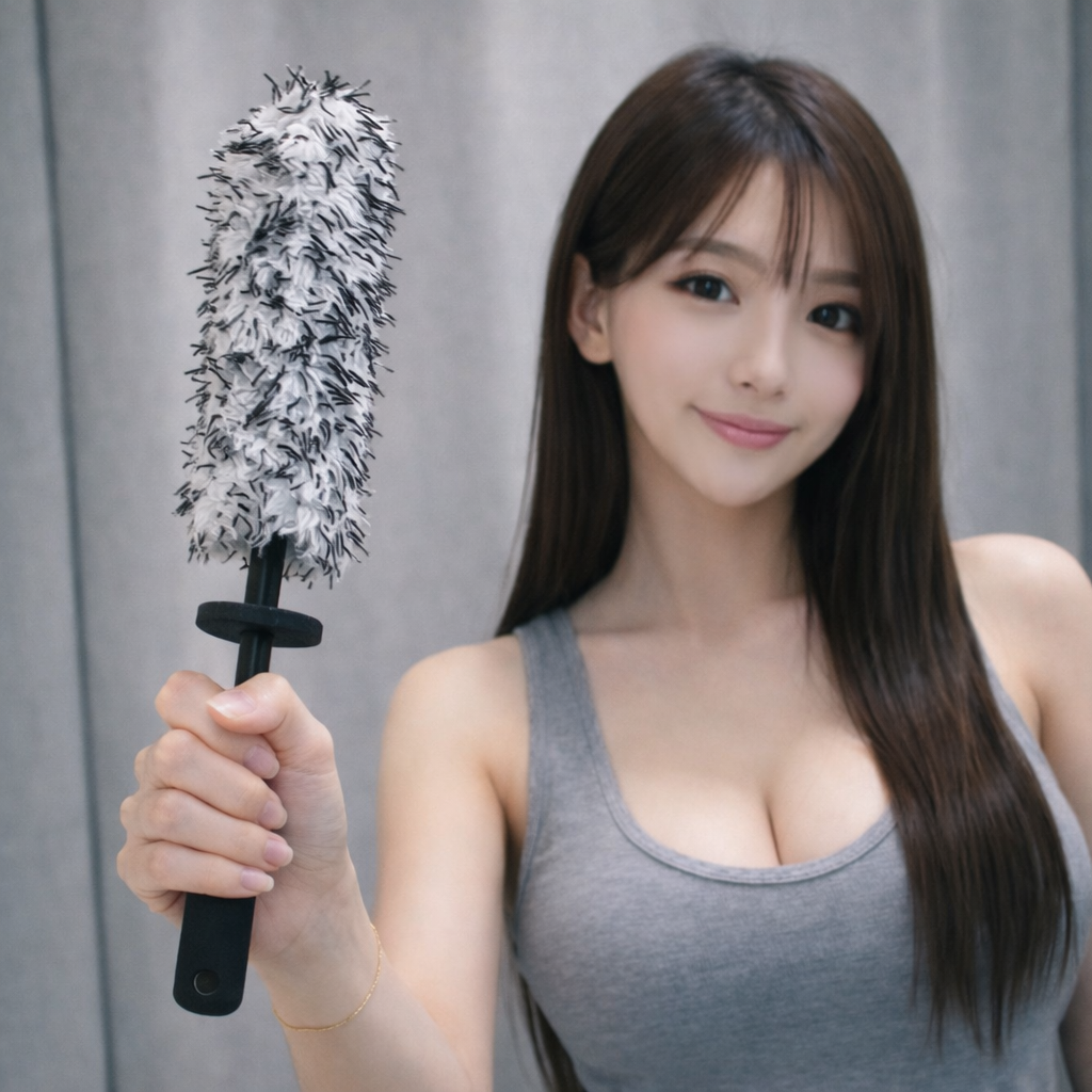 포르페 자동차 휠 극세사 브러쉬, 3개, 흑백 17,600원