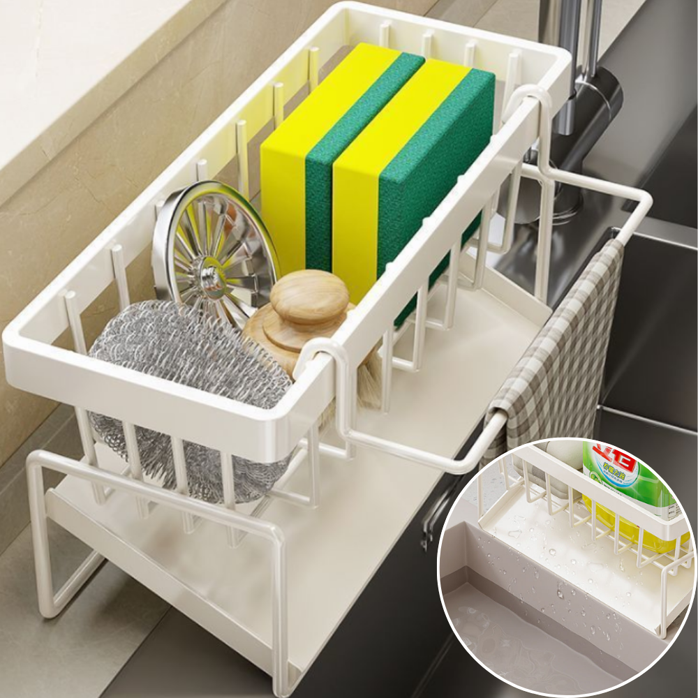 핏코드 녹슬지않는 물빠짐 와이드 수세미 거치대 11,800원