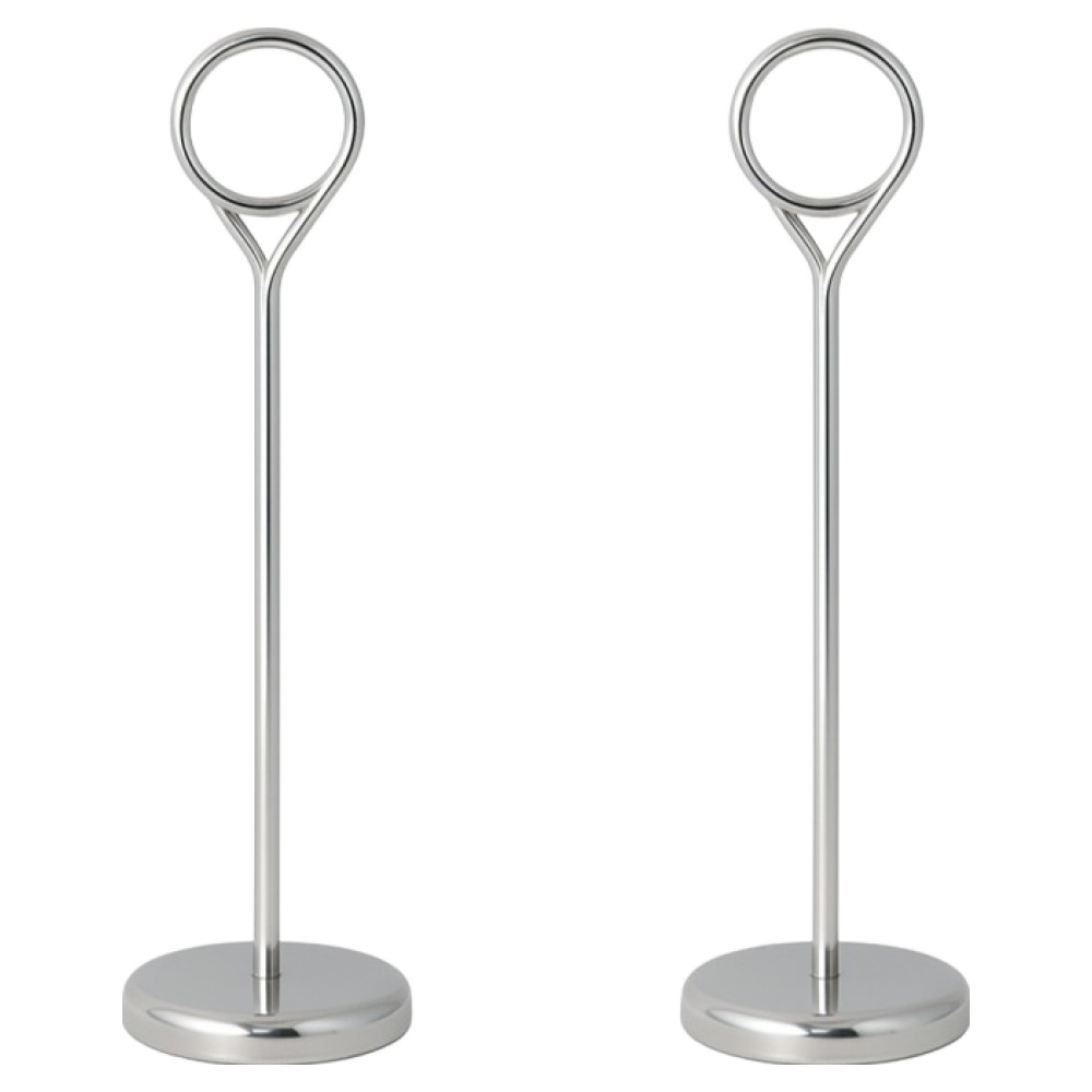 코코로이 스테인리스 스틸 라운드 메모꽂이, 실버, 2개, 현재가 7,890원