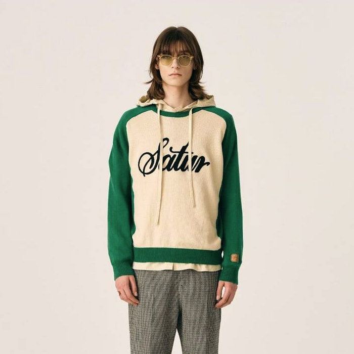 세터 남성용 레트로 체인 자수 소프트 오버핏 니트 45,360원