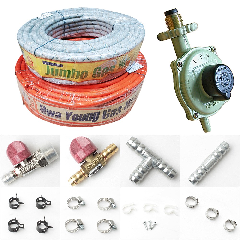 이지크린 LPG LNG 가스호스 가스압력조정기 가스호스부속, 1개 1,300원