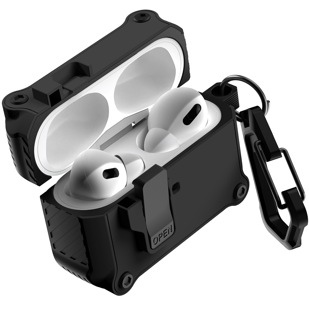 구스페리 범퍼 락 하드 케이스, 에어팟 프로2, 블랙, 1개 7,900원