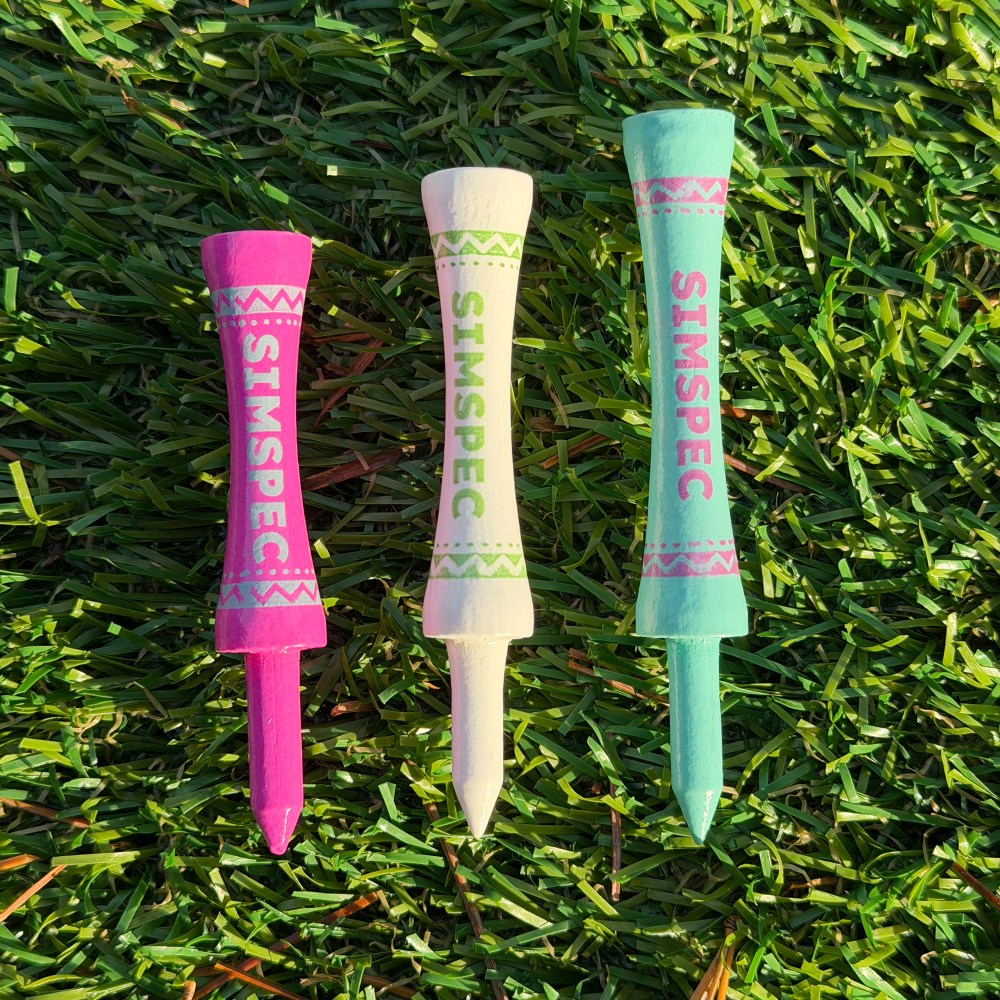 심스펙 대나무 골프티 높이고정 40mm 45mm 50mm 나무티 51개입, 1박스, 민트핑크화이트그린 17,500원