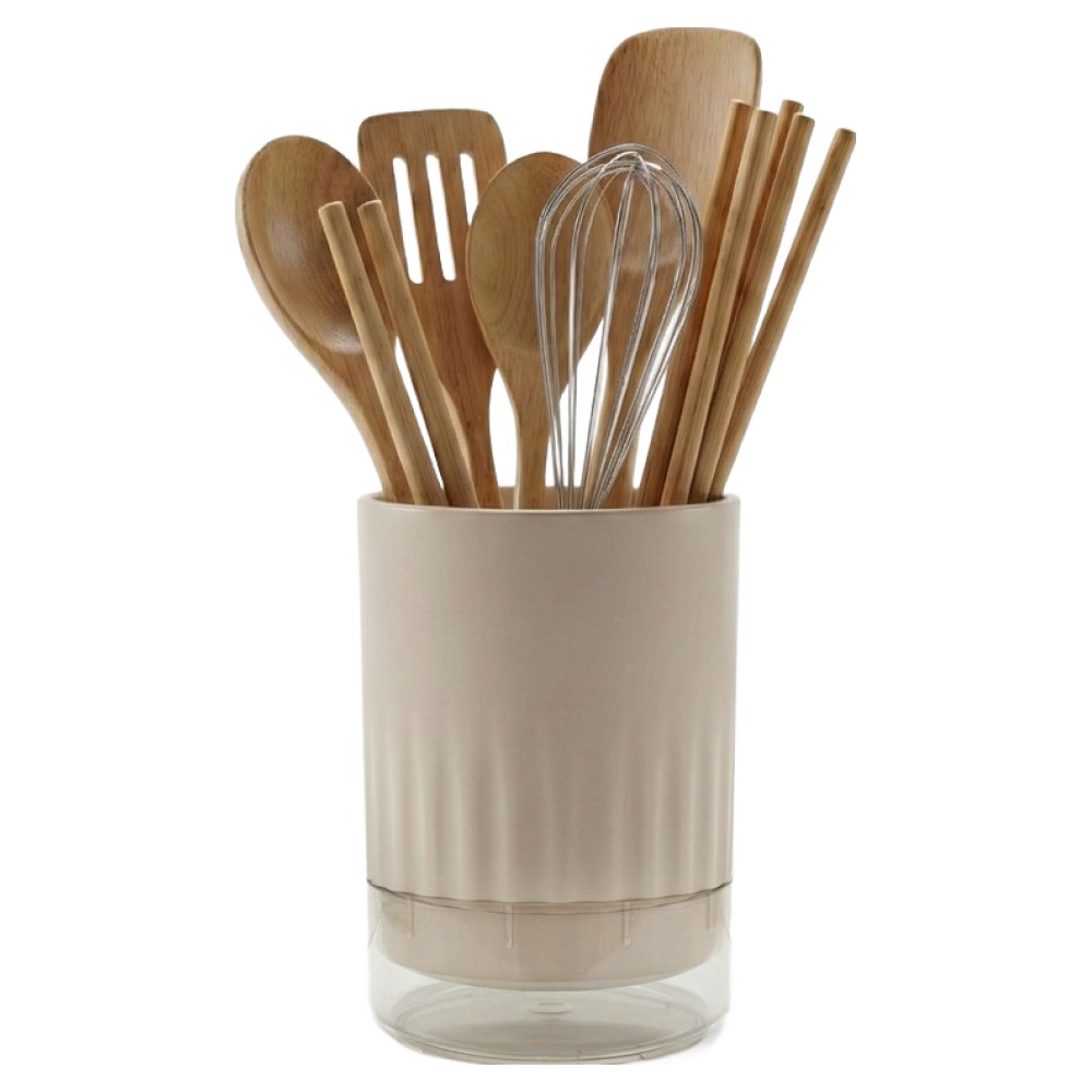 위티미티 물빠짐 오크밀 수저통 6,980원