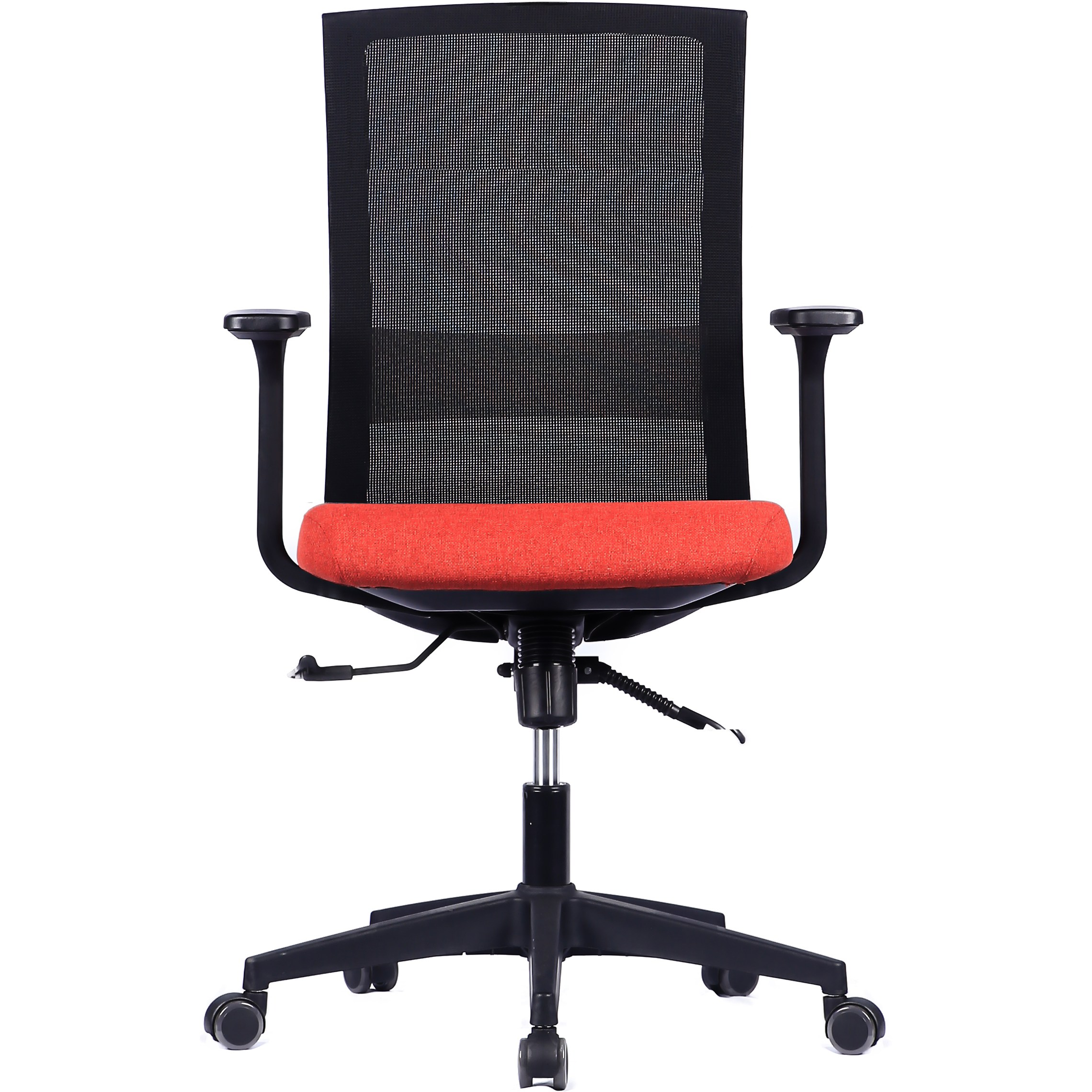 첼리스 핏체어 사무용 사무실의자 편한 메쉬 컴퓨터 공부 책상의자 기본형, 블랙+레드 126,900원