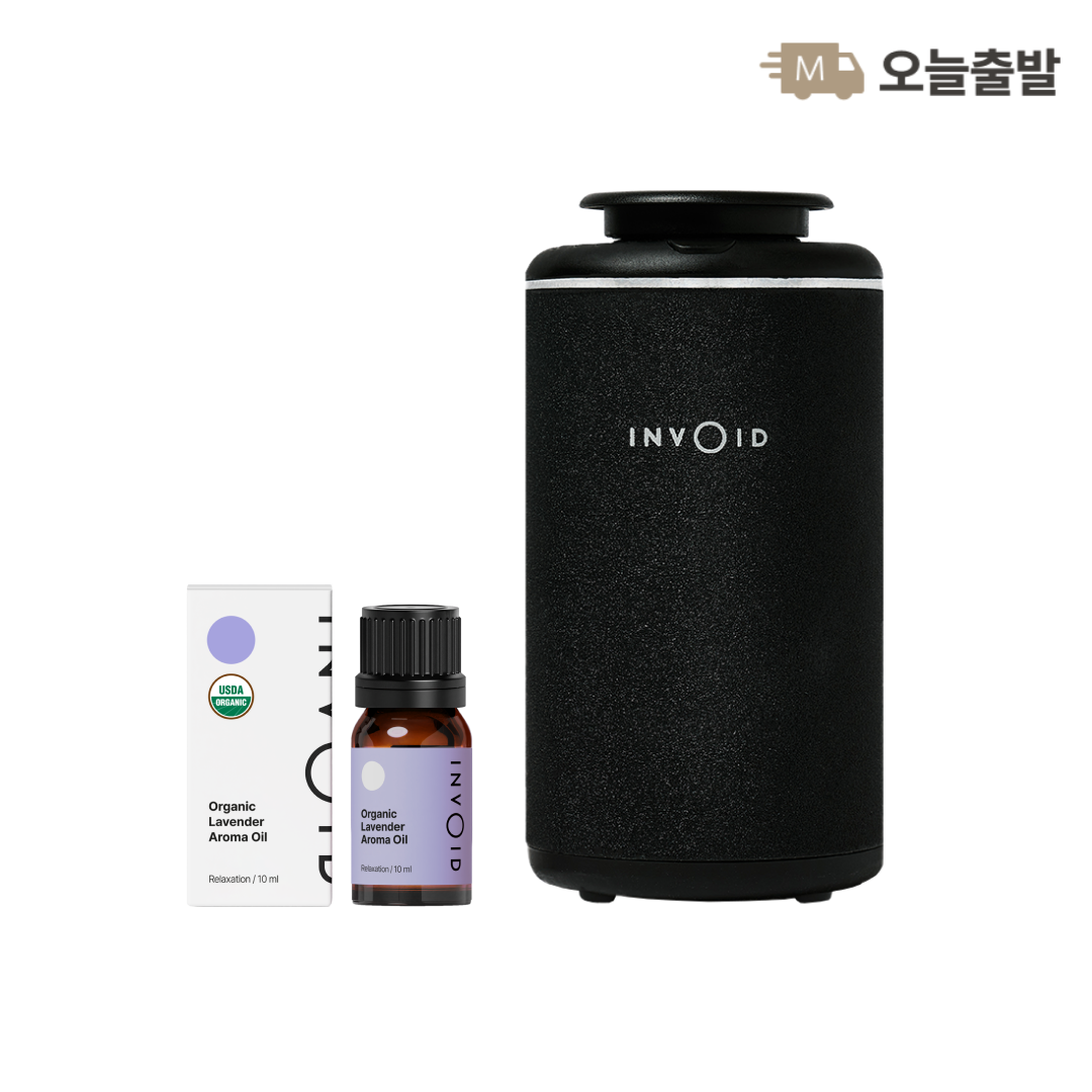 인보이드 센트 텀블러 전자 디퓨저+오가닉 아로마 오일 10ml, 라벤더오일, 10ml, 1개 99,000원
