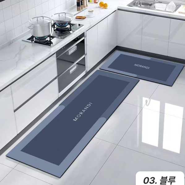 엠케이리빙 빨아쓰는 규조토 주방매트 발매트 2종 세트 16,800원