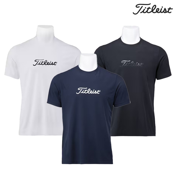 타이틀리스트 남성 라운드 스트레치 반팔티셔츠 TLFMS900J 91,200원