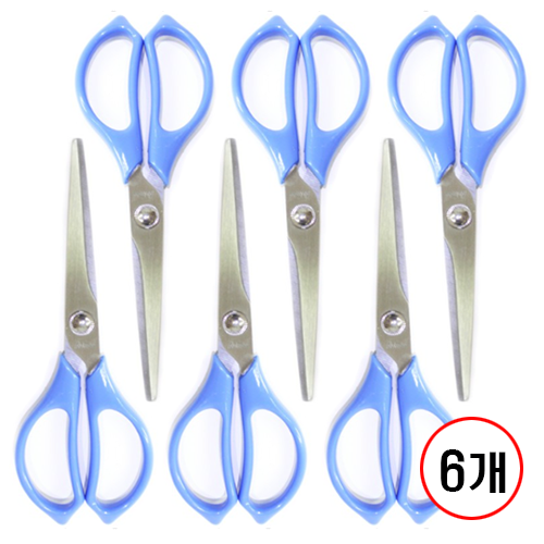 아모스 학생용 가위(AM-605/16.5cm), 6개, 랜덤 21,720원