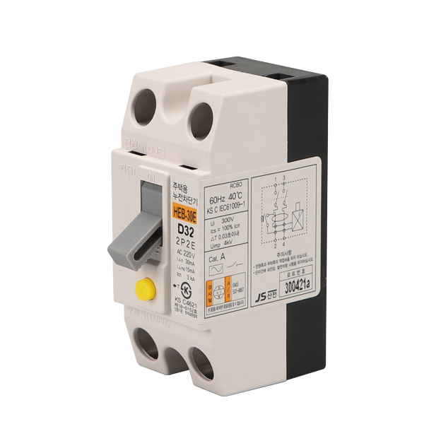 JS산전 주택용 누전차단기 2P32A 46,000원