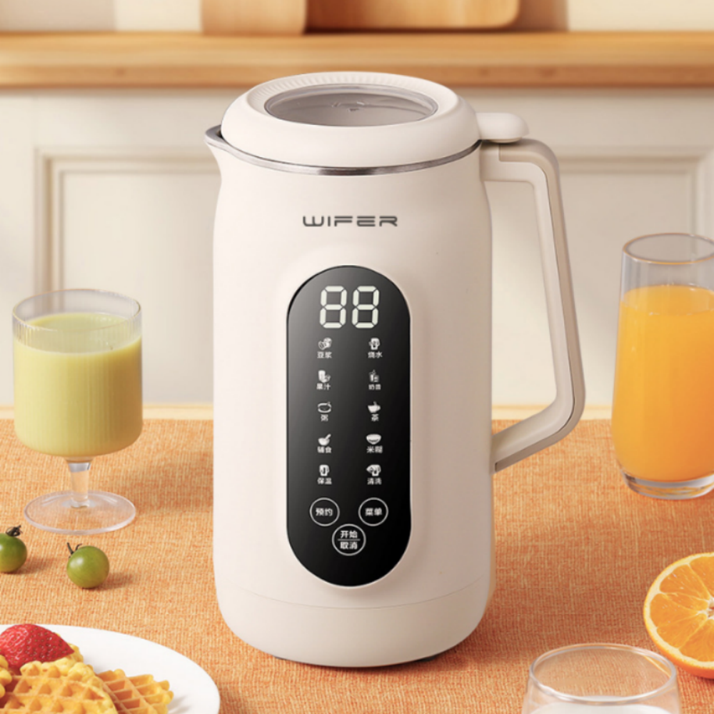 자칠 착즙 이유식 제조 겸용 316/304 스테인리스 가정용 다기능 완전자동 블렌더/두유메이커, 316 스테인리스 내통, 1800ml, 베이지색 50,000원