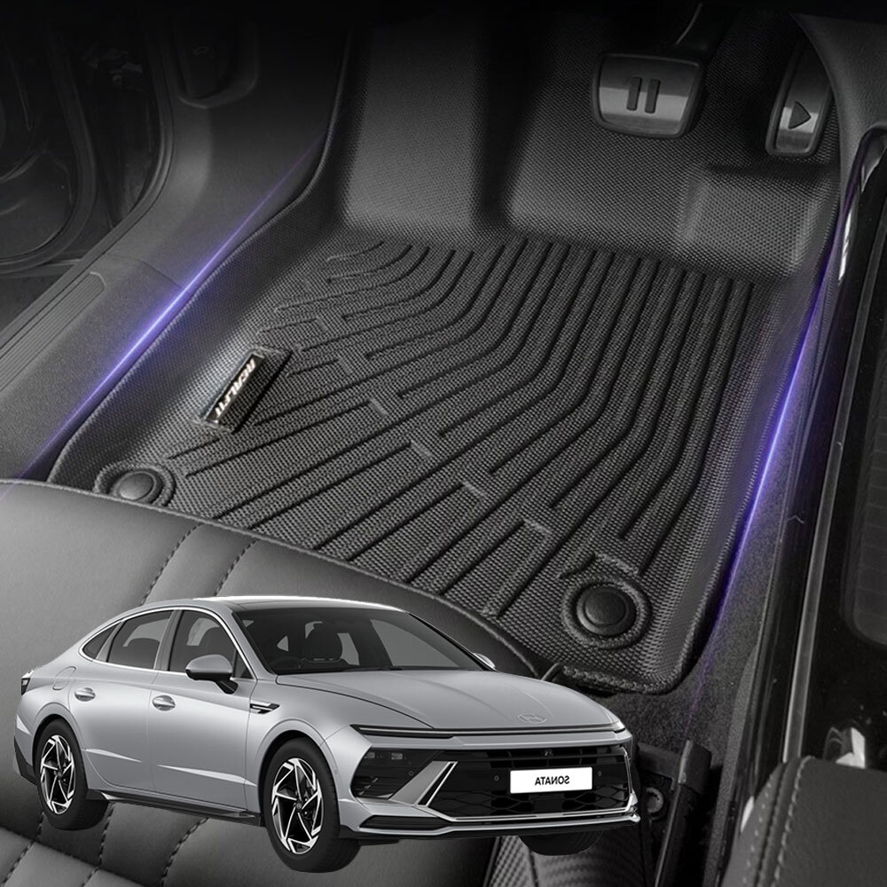 쏘나타 디 엣지 DN8(23년~현재) 리얼핏 카매트 논슬립 방수 TPE 실내매트[호환] 109,000원