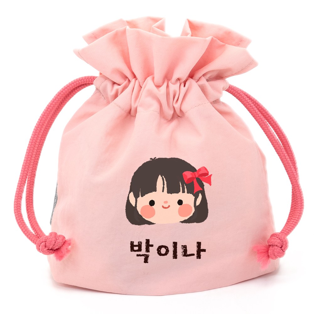 세맘스 크레용 네임 양면방수 스트링파우치 6,500원